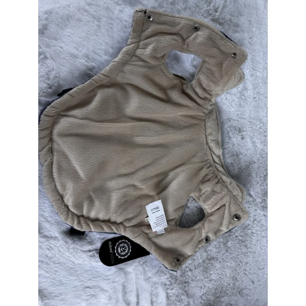 New Dobaz‎ DA17027AS Denim Suede Dog Jacket Size Medium